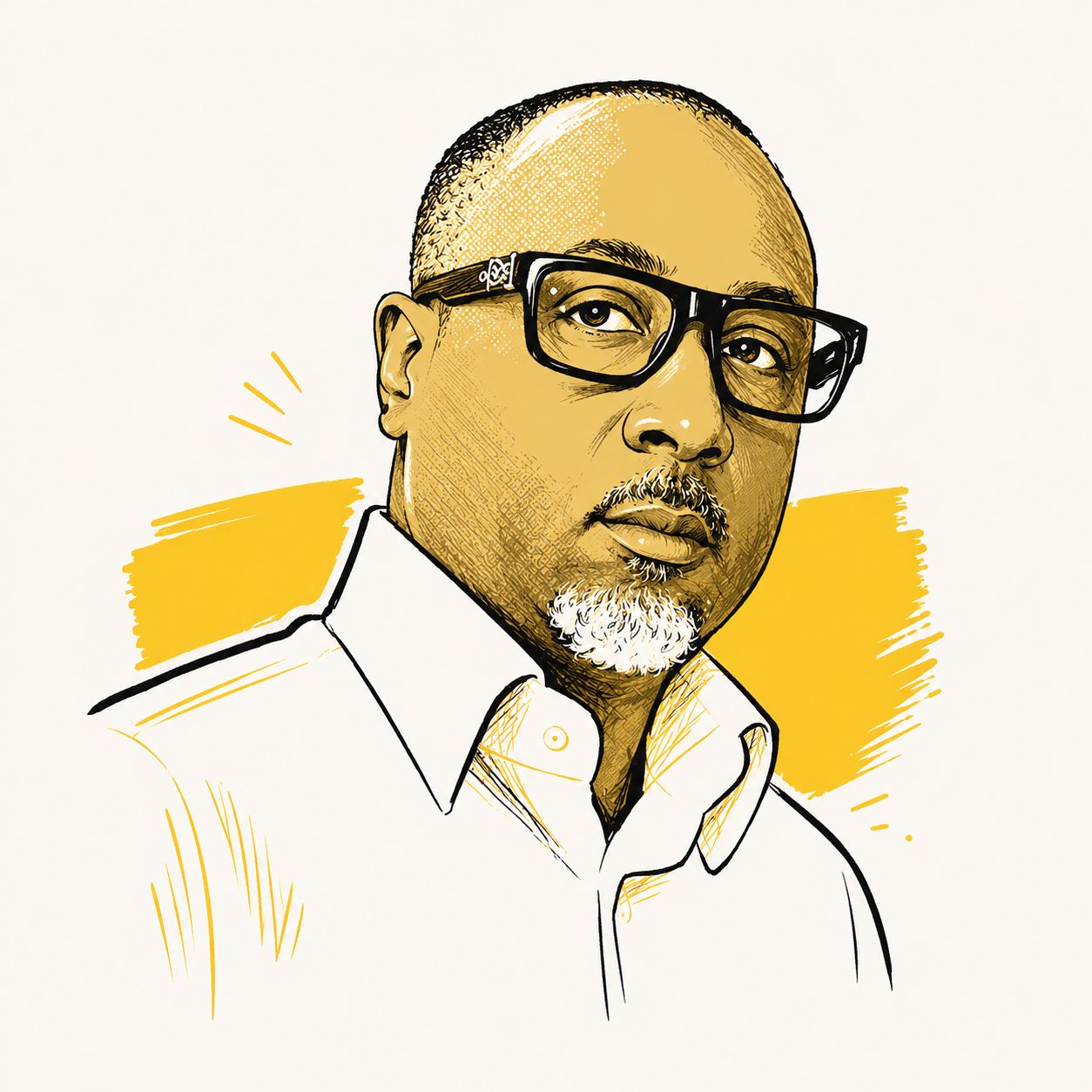 Portrait illustré de Yerim Sow