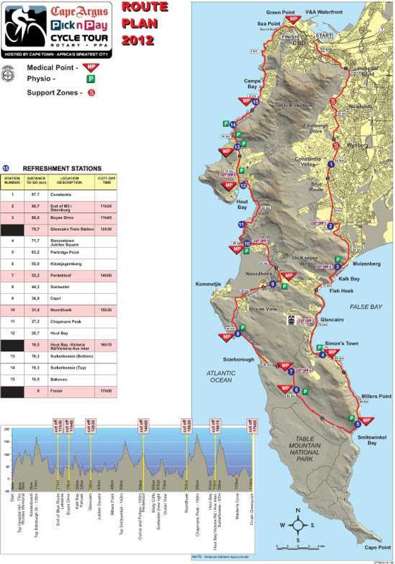 ROUTE MAP 2012
