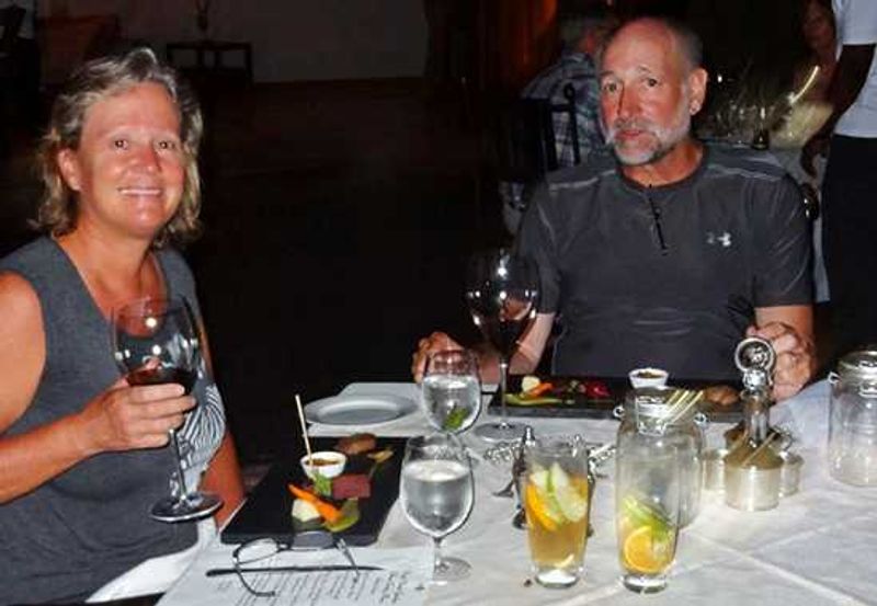 "That night dinner was a Cultural Tasting Menu. If the river trip is the signature activity, then this meal is surely the signature meal. Having visited the villages and the school, as well as gone fishing and taken a nature walk, and cruised the shores of the Zambezi again and again, we were now treated to the best local delicacies, prepared as always with a three-star flair. And with wine pairings! I am not exaggerating. Mark Sissons, the travel journalist, had said “You don’t want to miss this.” He was right."
