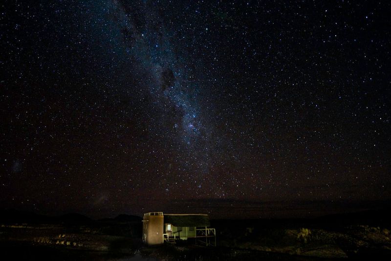 A Namíbia é celebrada por suas excelentes oportunidades de observação de estrelas