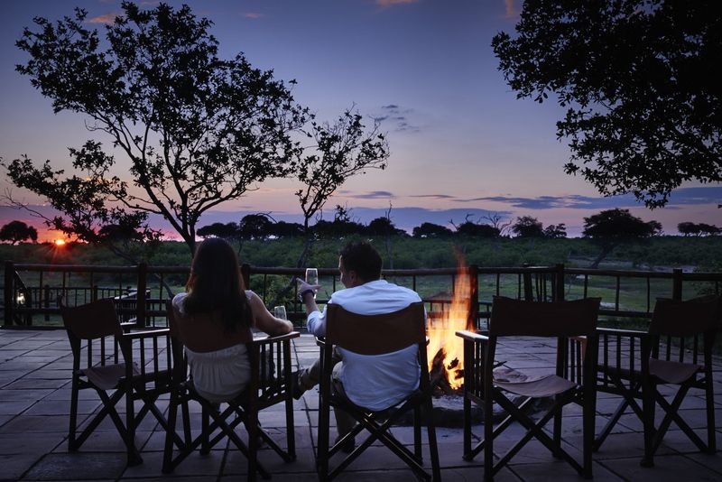 Night view at Belmond Savuti in Chobe National Park, Botswana