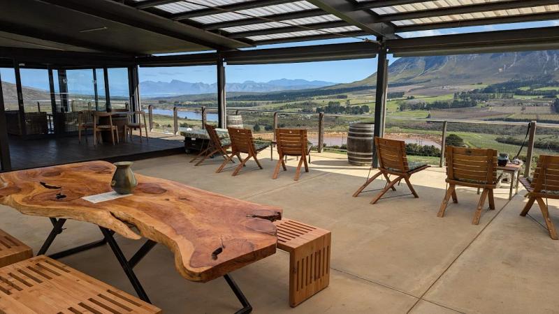The views at The Restaurant at Newton Johnson