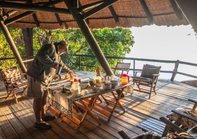 Aussichtsdeck Musango Safari Camp