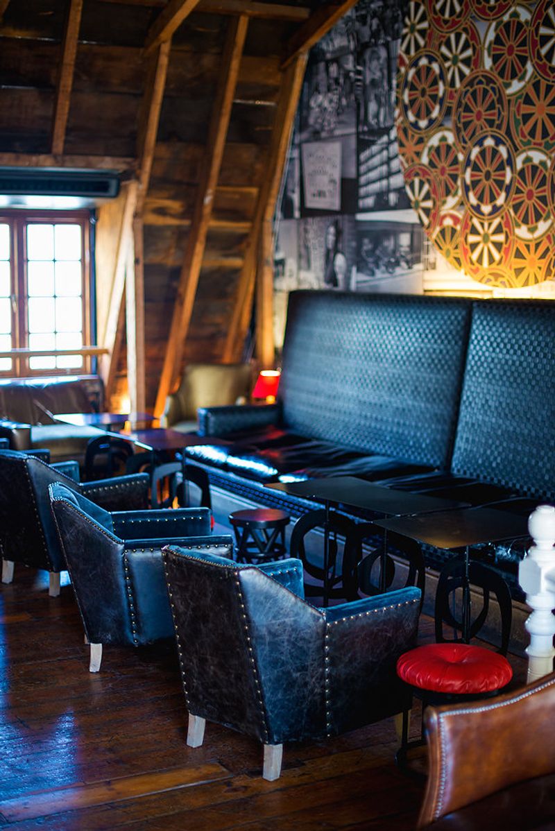 The Tjing Tjing rooftop bar in Cape Town.