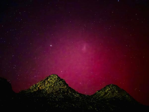 Aurora Australis: A Rare Light Show Graces South Africa's Skies
