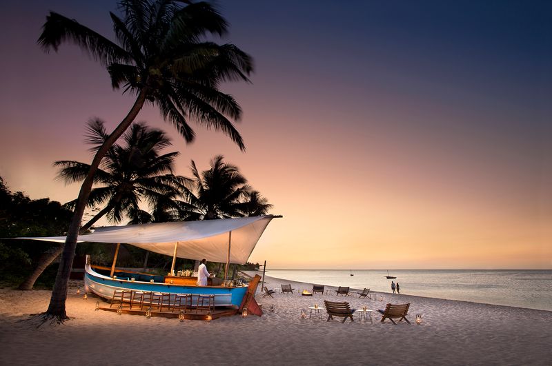 Dhow beach bar
