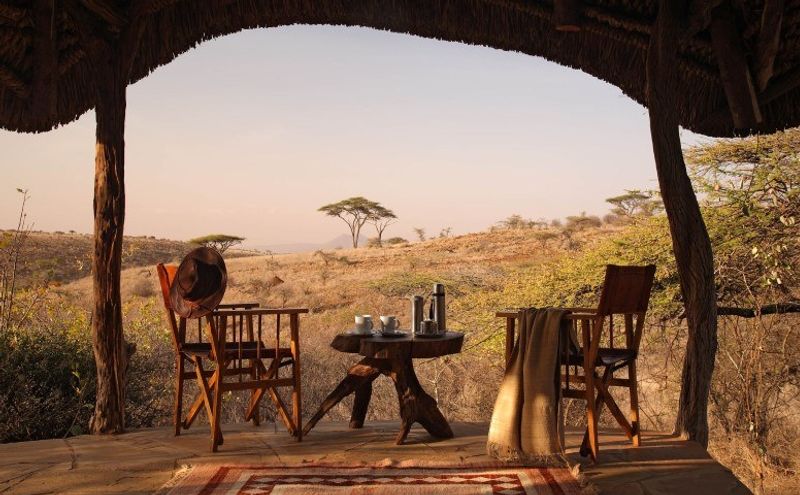 Intime et reculé, Lewa Safari Camp est le lieu idéal pour une demande en mariage avec ses vues sur la brousse.