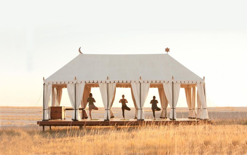 Yoga at San Camp