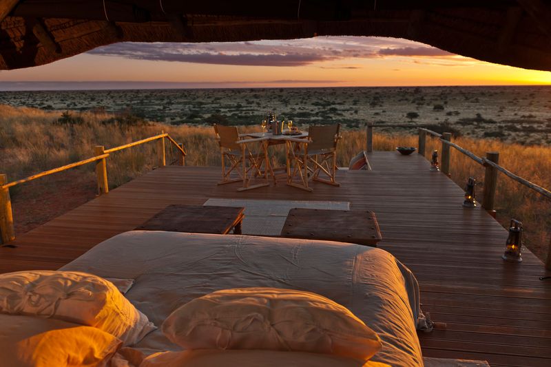 Sleep out in the Kalahari on Malori Sleepout Deack