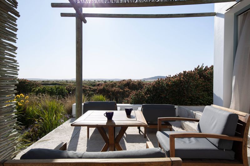 View from the hotel - a relaxed wellness retreat at the Strandloper.