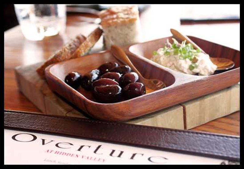 Olives from the farm we sat on and a creamy obergine pate with fresh bread