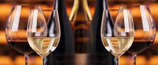 There are several wines on offer