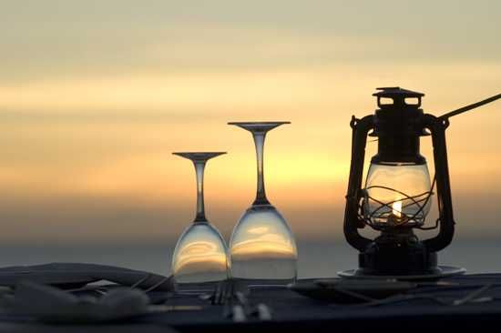 Have a sunset dinner in Mozambique