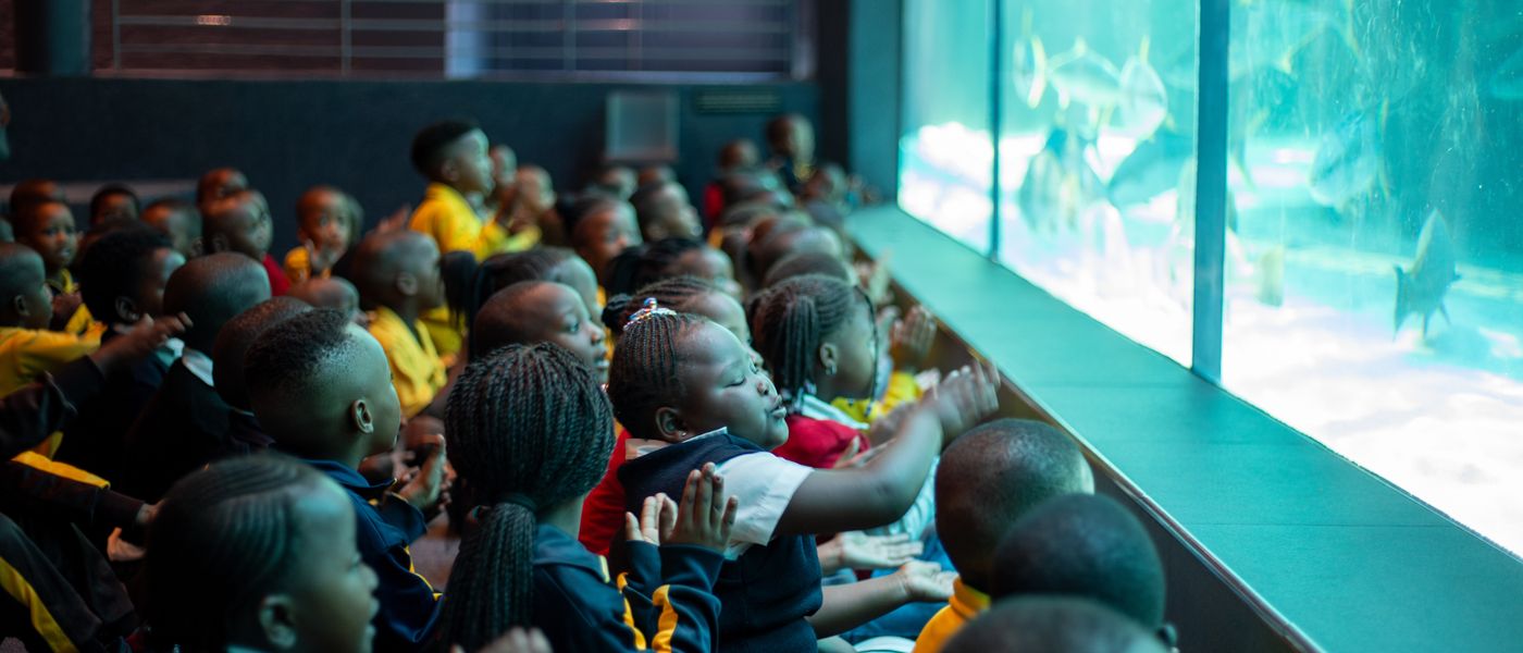 A Day Spent at the Aquarium with the Children of Khumbulani
