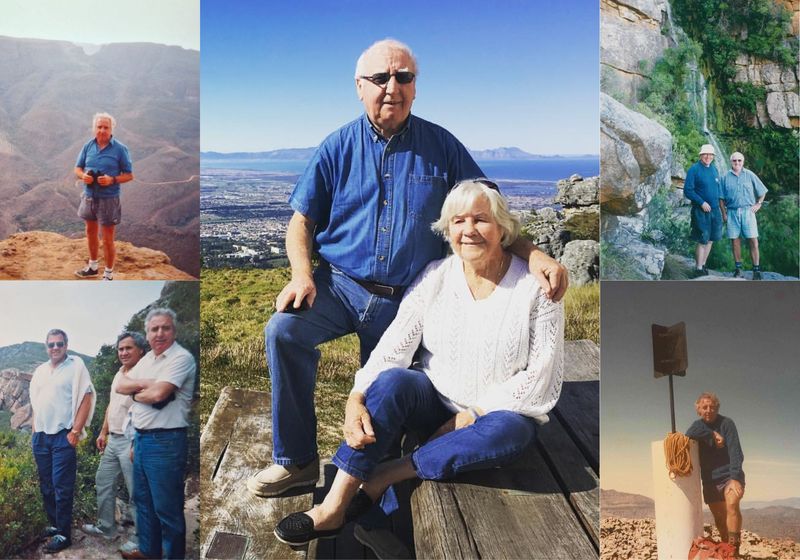Collage of Roy's adventures