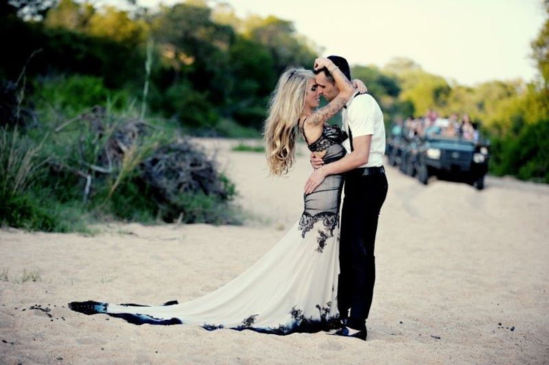 Recién casados en el Parque Nacional Kruger