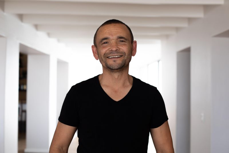 Chef Garth Almazan at the Strandloper Ocean Boutique Hotel