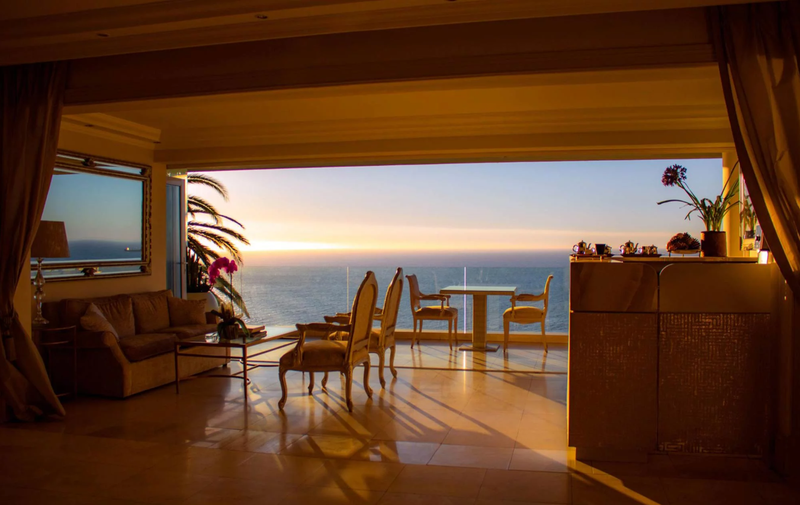 Atlantic Ocean views from themain bar area of the Clarendon Bantry Bay