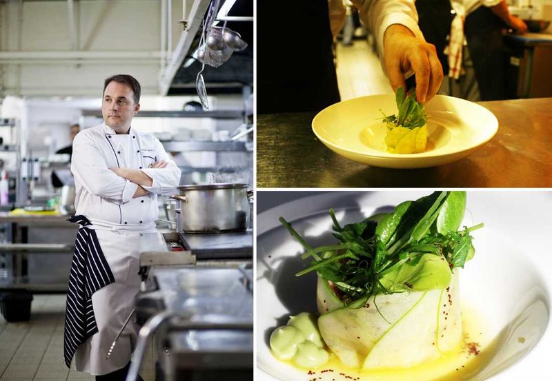 Chef Rudi Liebenberg seems quiet but he's quite the character in the kitchen