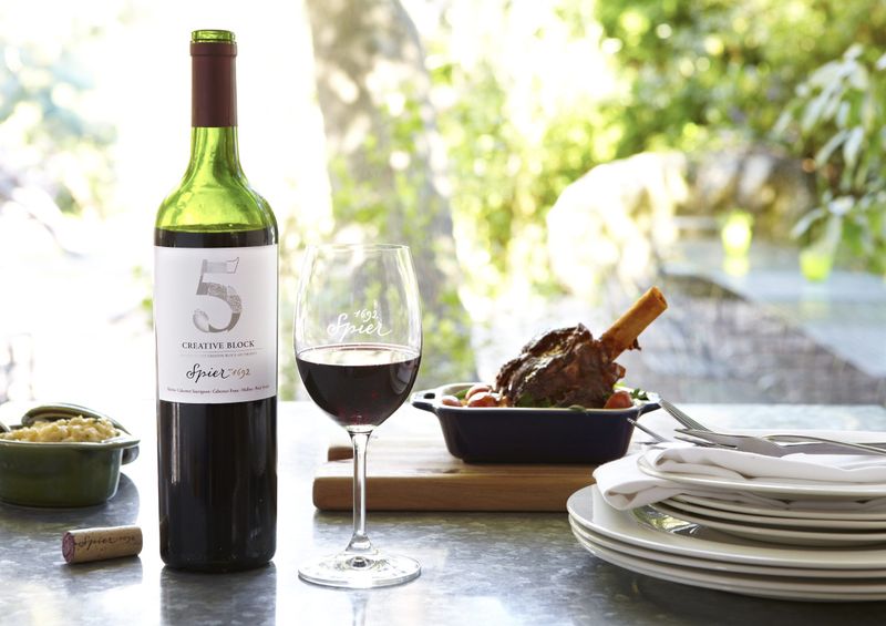 Spier Wines include the Creative Block 5