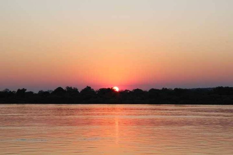 Sunset over the Zambezi