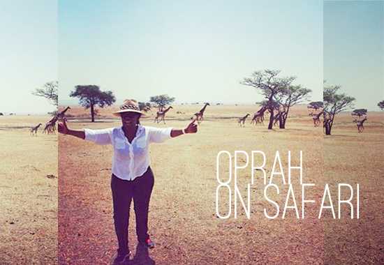 Oprah On Safari