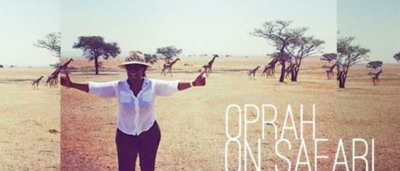 Oprah On Safari