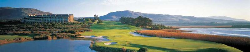 Arabella Golf Course with the hotel in the background