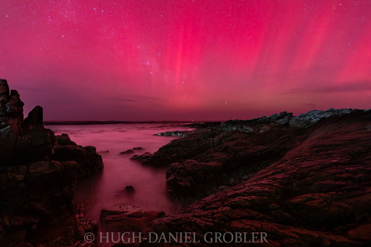 Aurora Australis: A Rare Light Show Graces South Africa's Skies