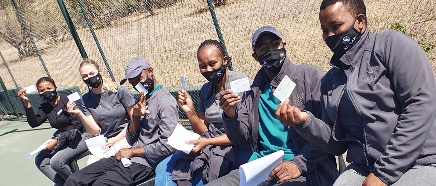 Silvan Safari Blog: We Got The Jab!