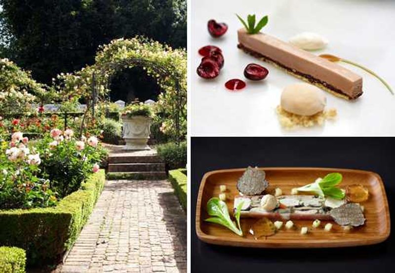 The stunning gardens at the Cellars-Hohenort only add to the incredible experience of dining at The Greenhouse