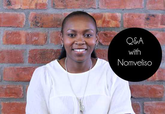 Get To Know Your Consultant - Q&A with Nomveliso