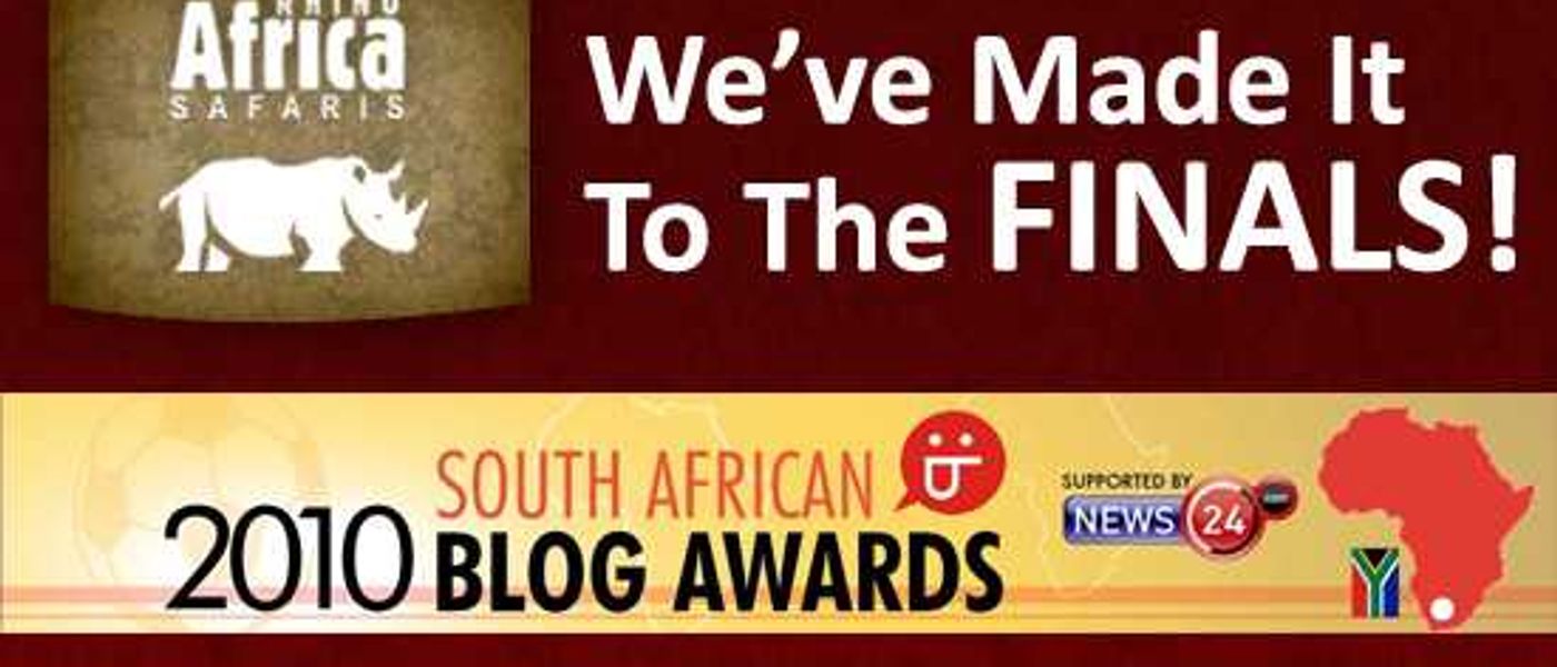 SA Blog Awards Finalist! – Vote For Us