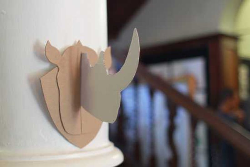 Cardboard Rhino