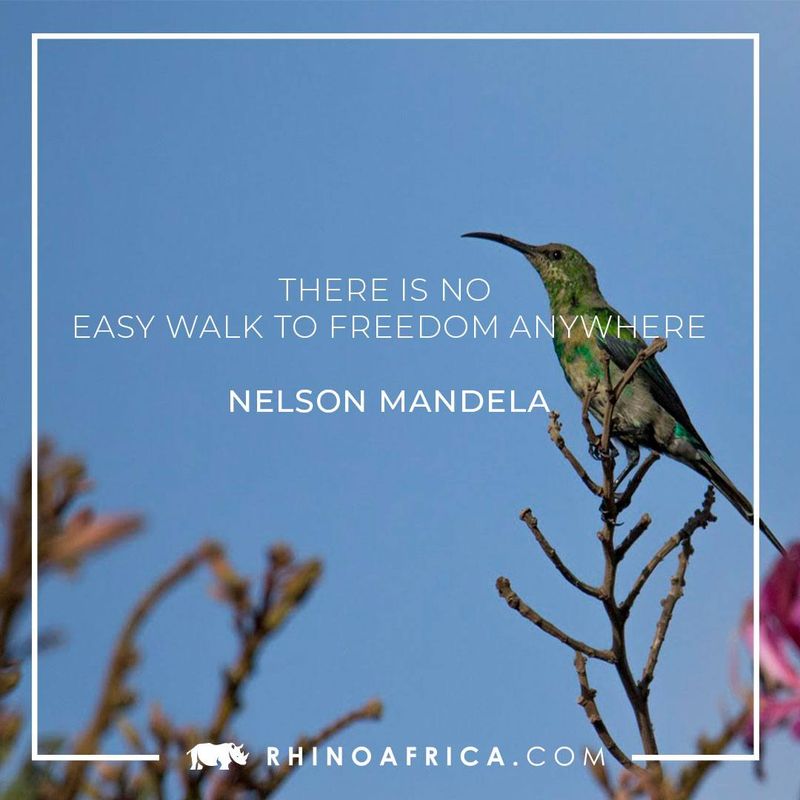 Quote from Madiba to celebrate Mandela Day