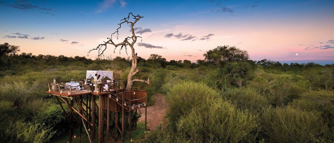 Safari romântico e lua de mel na África