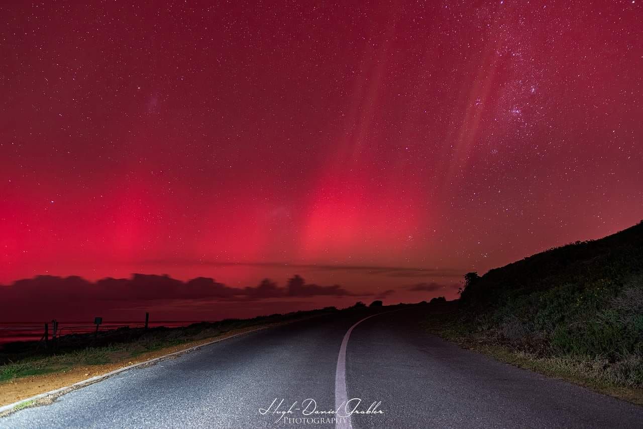 Aurora Australis: A Rare Light Show Graces South Africa's Skies