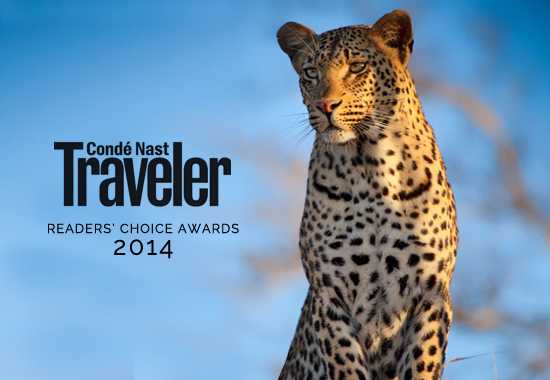 Africa's Pride | Condé Nast Traveler Readers' Choice Awards 2014
