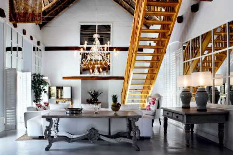 The lounge in the cottage is the ideal haven to retire to with a glass of vino