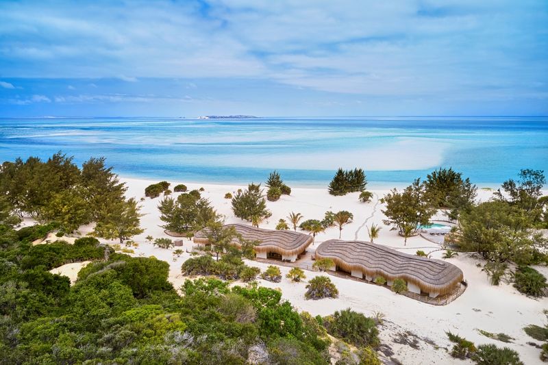 Guest residence from above