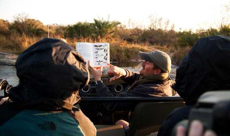 Marc our ranger at Singita