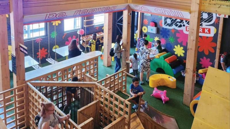 Indoor play park be.UP pop.UP at the Waterfront in Cape Town