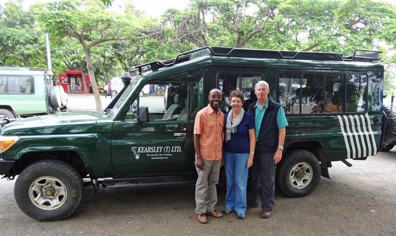 Thanks to our guide Seba, for a totally memorable experience. - Farewell at Kilimanjaro Airport