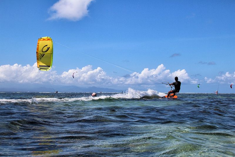 Kitesurfing at Madagascar