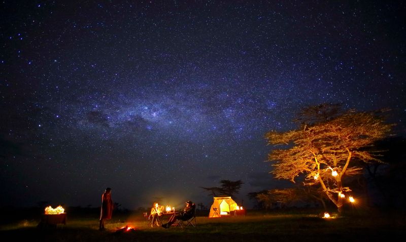 Fly camping