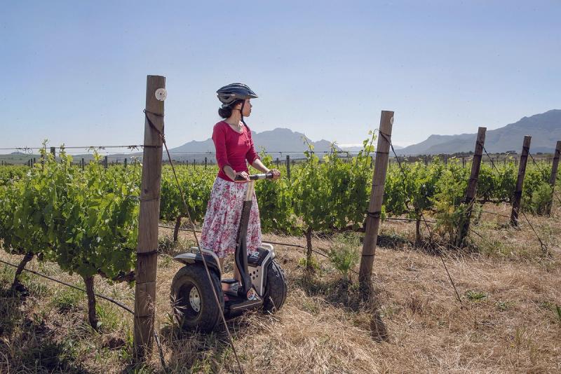 Spier Segway with a guest