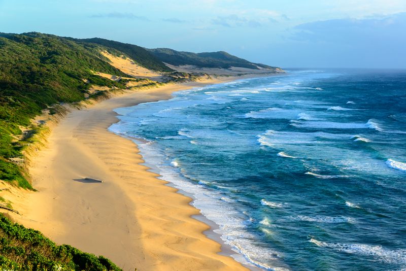 Strand in KwaZulu-Natal - ein Traum für Selbstfahrer