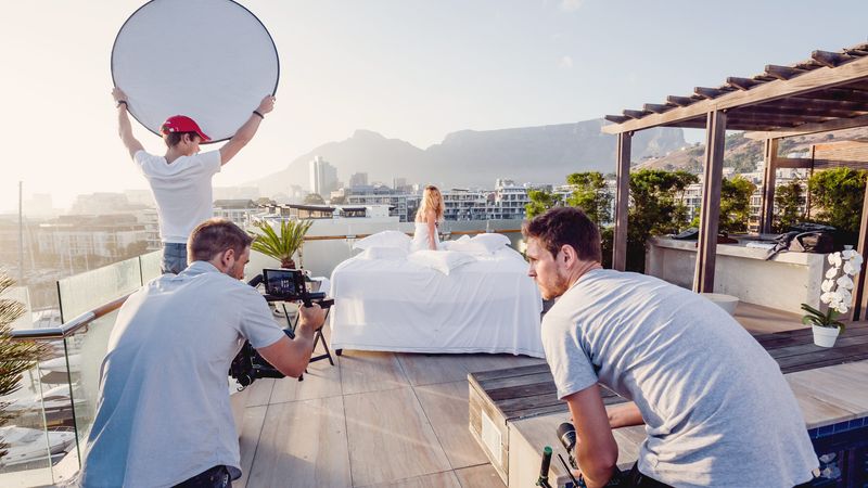 Behind the scenes