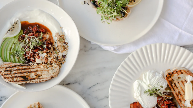 Meraki brunch plate options