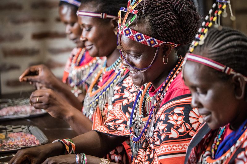 Angama Mara beading studio